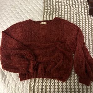 altered state red sweater